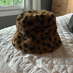 Animal print bucket hat / purchased at Claire’s